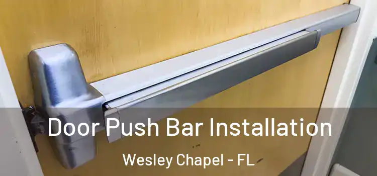 Door Push Bar Installation Wesley Chapel - FL